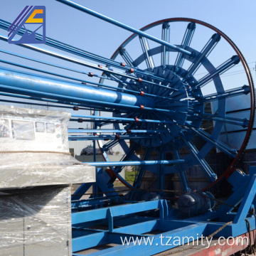 Automatic drainage concrete pipe machine